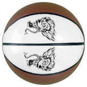 Evil clown Custom Fullsize Basketball Basketbal (Voorkant)