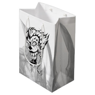Evil clown Custom Gift Bag Medium Cadeauzakje