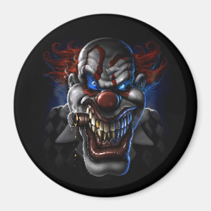 Evil Clown Face Magneet