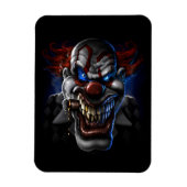 Evil Clown Face Magneet (Verticaal)