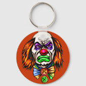 Evil Clown Face Sleutelhanger (Voorkant)
