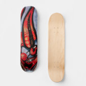 Evil Clown Graffiti Persoonlijk Skateboard (Voorkant)