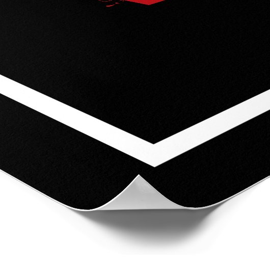 Evil Clown, Halloween Welcome Poster (Hoek)