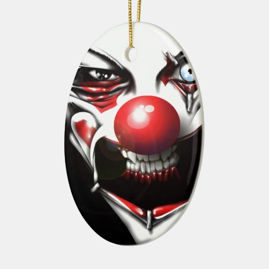 Evil Clown Keramisch Ornament (Links)