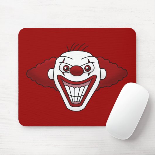 Evil Clown Mousepad Muismat (Met muis)