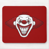 Evil Clown Mousepad Muismat (Voorkant)