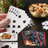 Evil clown poker cards red pokerkaarten (Insitu)