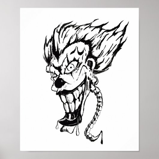 Evil Clown Poster (Voorkant)