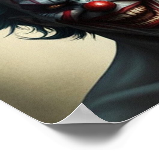 Evil Clown poster te downloaden (Hoek)