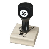 Evil clown Rubber Stamp Rubberstempel (Stempel)