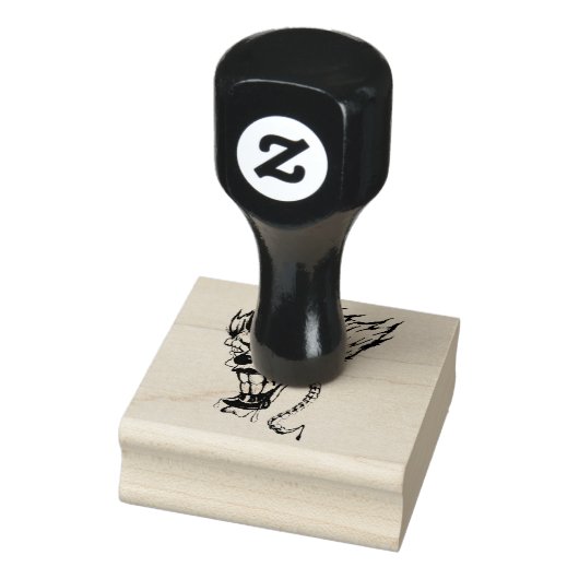 Evil clown Rubber Stamp Rubberstempel (Stempel)