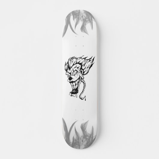 Evil clown Schaats board Persoonlijk Skateboard (Voorkant)