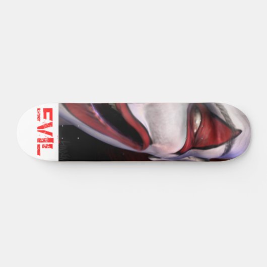 Evil Clown Skateboard (Horizontaal)