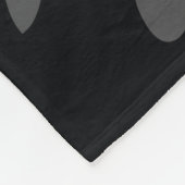 Evil Clown Skull Demon Throw Blanket Gift Idee Fleece Deken (Hoek)