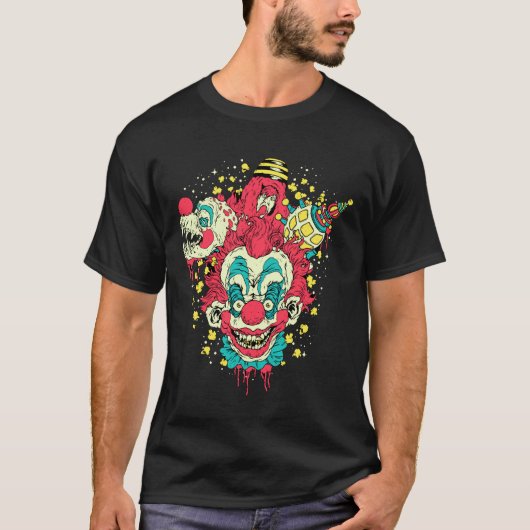 Evil Clown T-shirt (Voorkant)