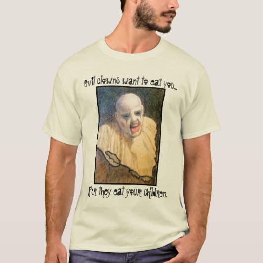 Evil Clown T-shirt (Voorkant)