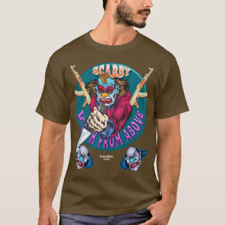 Evil Clown T Shirt - AK 47