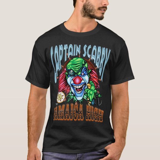 Evil Clown T Shirt - Pirate (Voorkant)