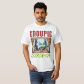 Evil Clown T Shirt - Rock Star Groupie (Voorkant volledig)