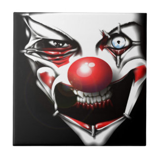 Evil Clown Tegeltje