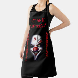 Evil Clown Vervanging Chirurg Schort