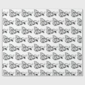 Evil clown wrappers papier (Vlak)