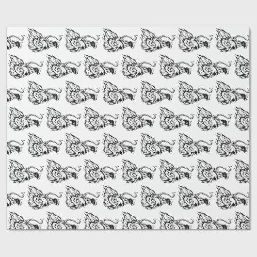 Evil clown wrappers papier (Vlak)