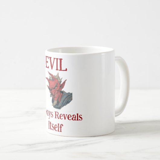 Evil Coffee Mug Koffiemok (Voorkant rechts)