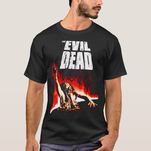Evil Dead Horror funny T-shirt (Voorkant)