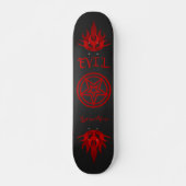 Evil Deck Persoonlijk Skateboard (Voorkant)