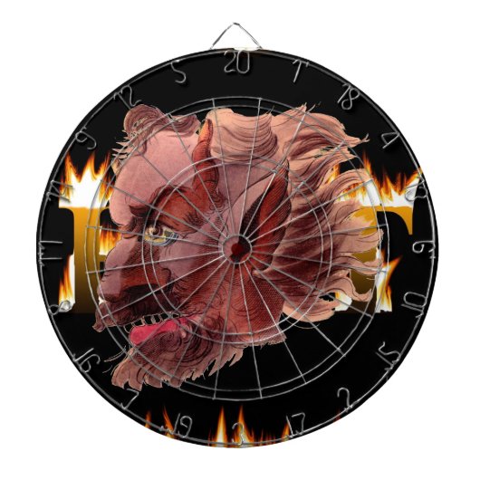 Evil Demon Dartbord (Voorkant)