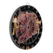 Evil Demon Dartbord (Voorkant Links)