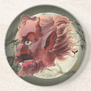 Evil Demon Zandsteen Onderzetter