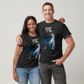 Evil Dog Pug Halloween T-shirt (Unisex)