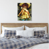 EVIL DORA DOLL. CANVAS AFDRUK (Insitu (Slaapkamer))