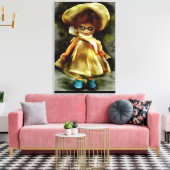 EVIL DORA DOLL. CANVAS AFDRUK (Insitu (Woonkamer))