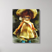 EVIL DORA DOLL. CANVAS AFDRUK (Voorkant)