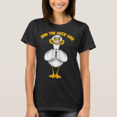Evil Duck  for Duck Fan Duck Pond T-shirt (Voorkant)