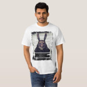 Evil Easter Bunny Rabbit T-shirt (Voorkant volledig)