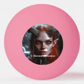 Evil elf and demoness pingpongbal (Achterkant)