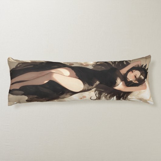 Evil Elf Queen Anime Lichaamskussen (Achterkant)