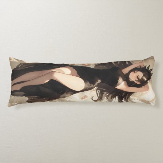 Evil Elf Queen Anime Lichaamskussen (Voorkant)