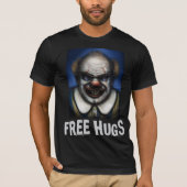 EVIL ENGE CLOWN GRATIS KNUFFELS HALLOWEEN T-SHIRTS (Voorkant)