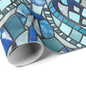 Evil Eye Amulet Mozaïek Kunst Cadeaupapier (Rol Hoek)