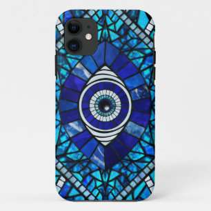 Evil Eye Amulet Mozaïek Kunst Case-Mate iPhone Case