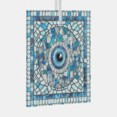 Evil Eye Amulet Mozaïek Kunst Glas Ornament (Voorkant Rechts)