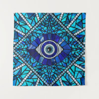 Evil Eye Amulet Mozaïek Kunst