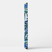 Evil Eye Amulet Mozaïek Mandala Art Case-Mate iPhone Case (Achterkant / Rechts)