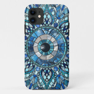Evil Eye Amulet Mozaïek Mandala Art Case-Mate iPhone Case