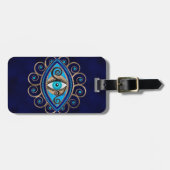 Evil Eye Amulet Ornament Bagagelabel (Voorkant horizontaal)